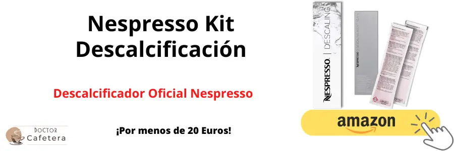 Kit descalcificador Nespresso