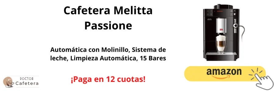 Cafetera Melitta Passione