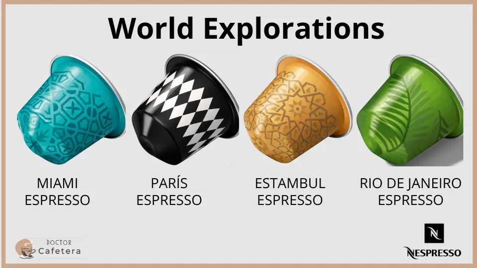 Nuevas variedades Nespresso world explorations