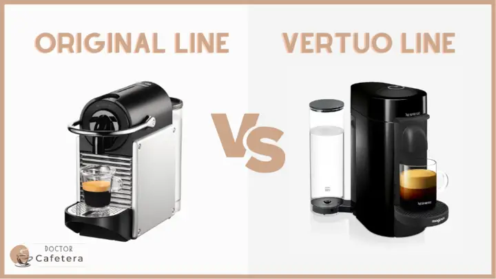 Comparativa entre Nespresso Original y Nespresso Vertuo