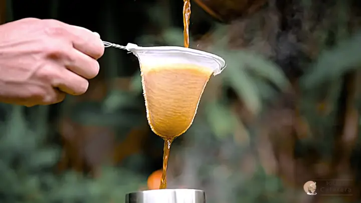 cómo preparar café con filtro de tela