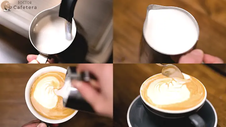 Cappuccino con leche de almendras especial para baristas