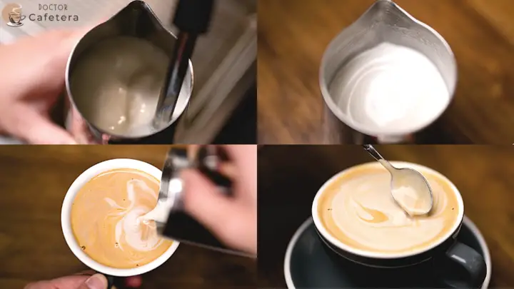 Cappuccino con leche de arroz