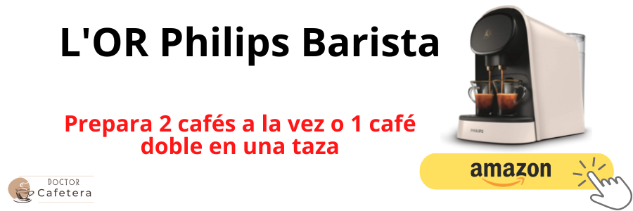 Cafetera de cápsulas L'OR Philips Barista