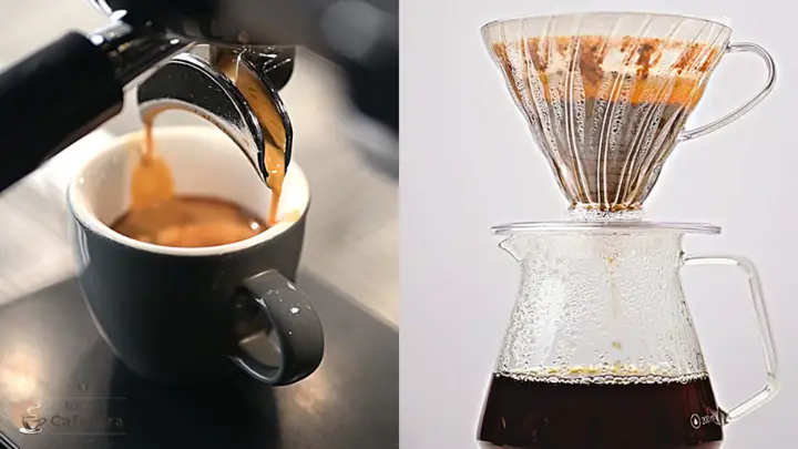 Diferencias entre el café de filtro y el espresso