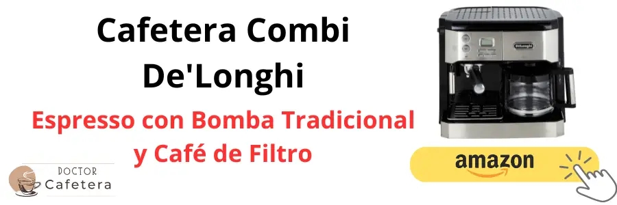 Cafetera Combi De'Longhi