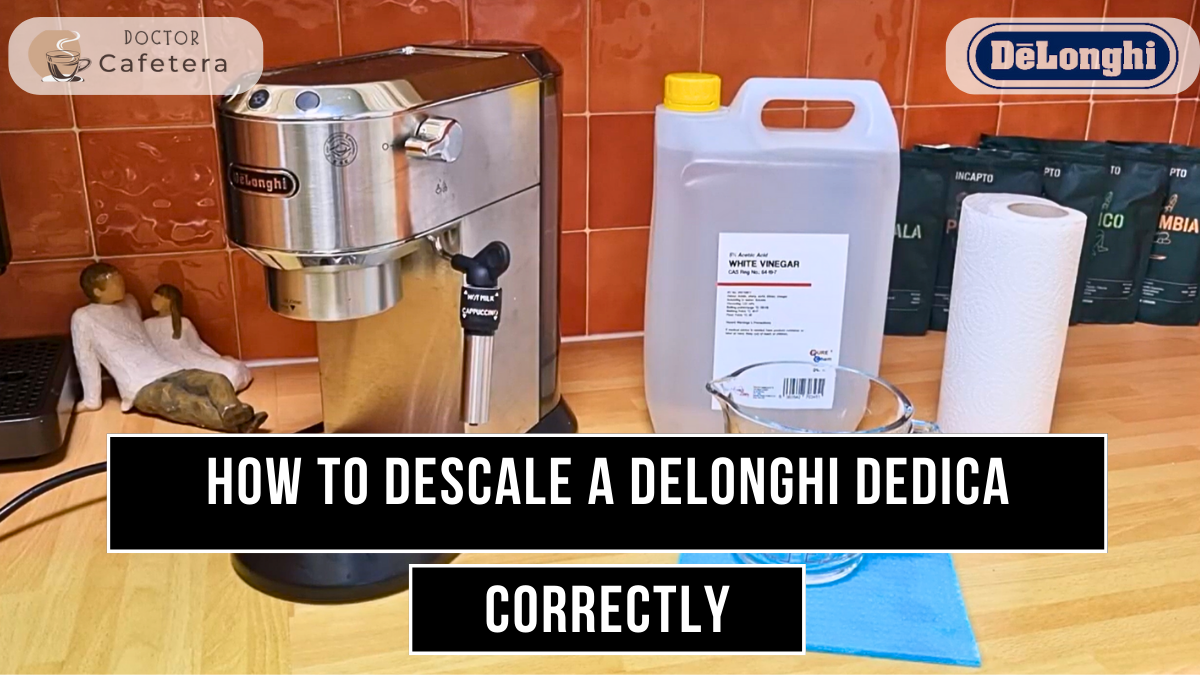 How to descale a Delonghi Dedica correctly