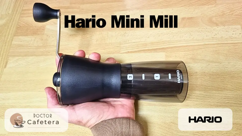 The simplicity of the Hario Mini Slim Plus hand grinder