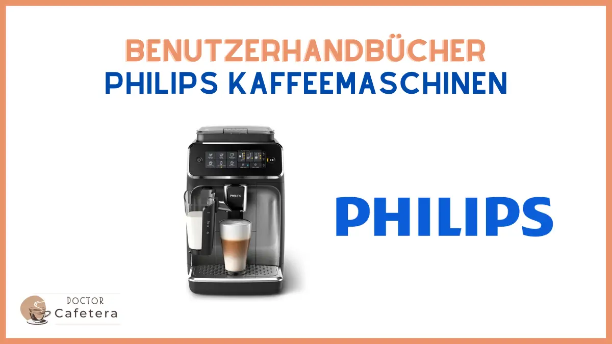 Benutzerhandbücher der Philips Kaffeemaschinen