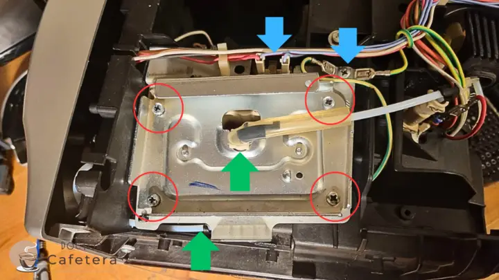 How to disassemble the infuser cylinder