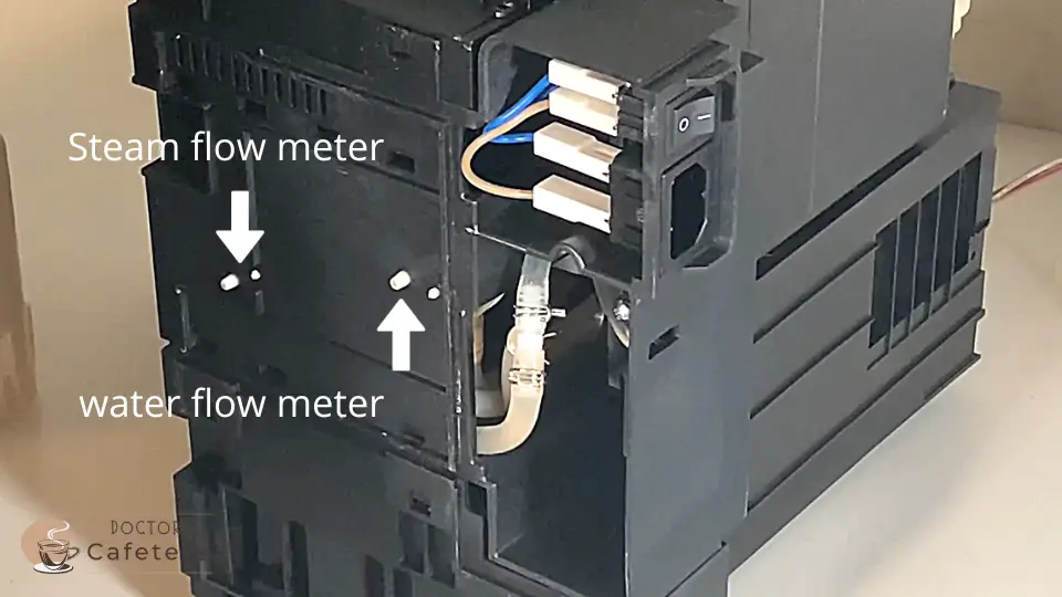 Steam flow meter and water flow meter