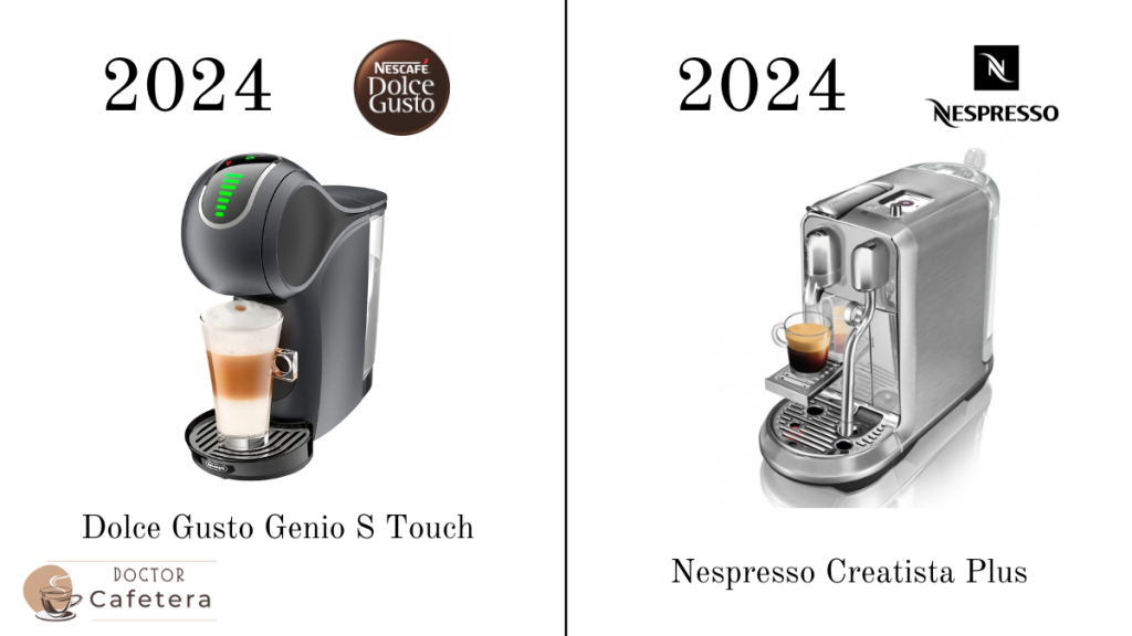 Unterschiede zwischen Dolce Gusto und Nespresso Kaffeemaschinen im Jahr 2024