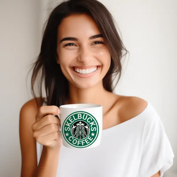 Starbucks - Skelbucks taza mujer