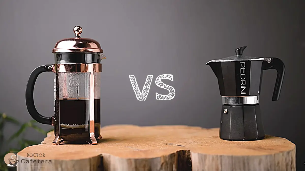 Comparison between the french press and the moka pot