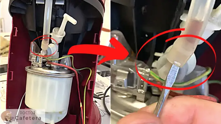 Entfernen des Vakuums in der Senseo-Kaffeemaschine