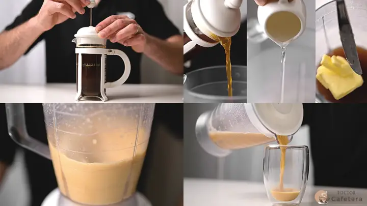 Schritt für Schritt, wie man Bulletproof-Kaffee zubereitet