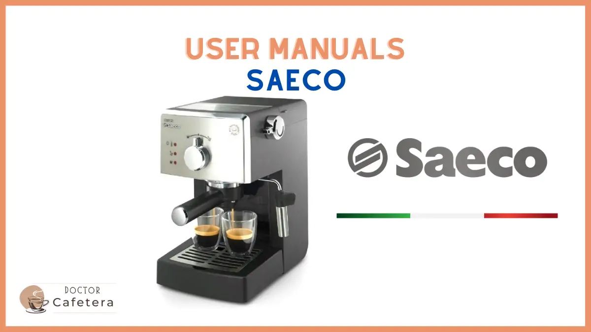 user manuals saeco